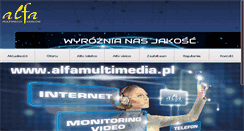 Desktop Screenshot of alfamultimedia.pl